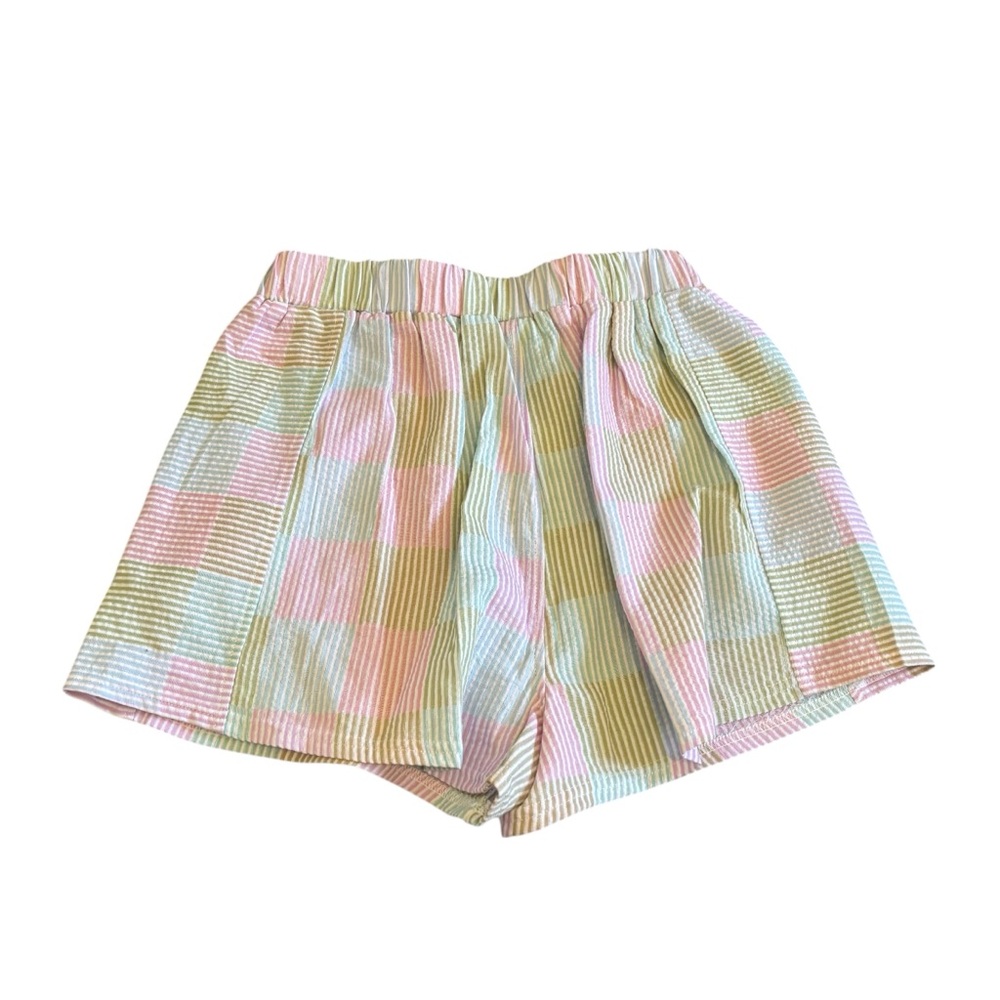 Pastel Plaid Women boxer Shorts - Picture 8 of 12